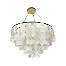 Люстра Line.F 1537-600 GD Athelia E14 IP20 золота