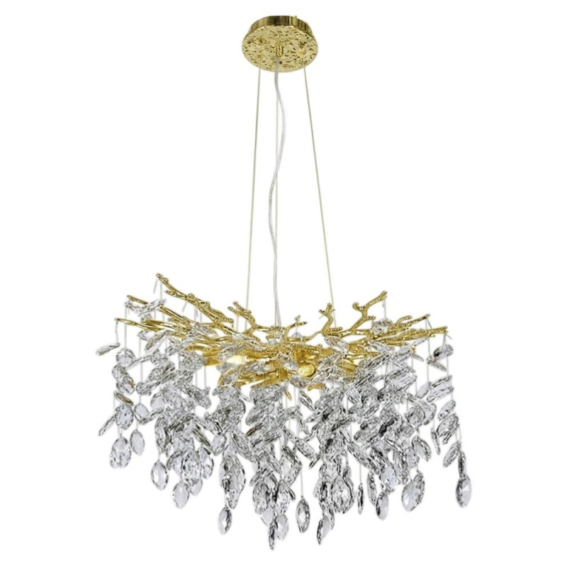 Люстра Line.F 33007-600 GD Diamina G9 IP20 золота