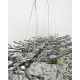 Люстра Line.F 33007-L1500*400 CH Diamina G9 IP20 хром