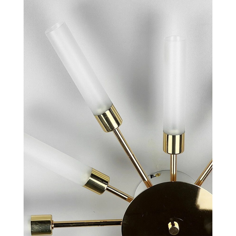 Люстра Line.F 1276/12 GD G9 IP20 золотая