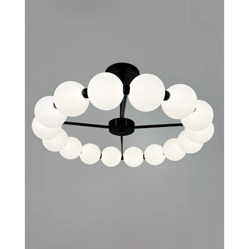 Люстра Line.F 993-670 BK (D100-16) LED 1x34W 4000K IP20 черная