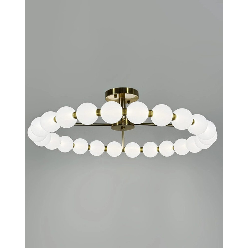 Люстра Line.F 993-670 AB (D80-24) LED 1x47W 4000K IP20 латунная