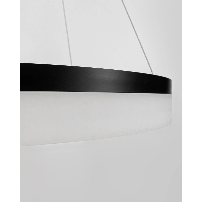 Підвісний світильник, люстра Line.F YO18-600 BK LED 1x50W 3000K/4500K/6000K IP20 чорний