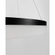 Підвісний світильник, люстра Line.F YO18-800 BK LED 1x60W 3000K/4500K/6000K IP20 чорний