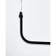 Подвесной светильник, люстра Line.F H28L-1-950 BK LED 1x14W 3000K/4500K/6000K IP20 черный