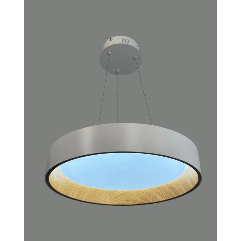 Підвісний світильник, люстра Line.F 1908P-450 WT LED 1x60W 3000K/4500K/6000K IP20 білий