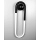 Бра, настенный светильник Line.F W077-150*500 BK Gabi Wall LED 1x12W 4000K IP20 черный