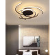 Люстра Line.F H016-560 LED 1x52W 3000K/4500K/6000K IP20 чорна