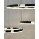 Люстра Line.F MJ73-600+400+200 CH LED 3x45W 3000K/4500K/6000K IP20 хром