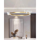 Люстра Line.F C18-600 AB LED 1x30W 3000K/4500K/6000K IP20 латунная