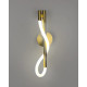 Бра, настенный светильник Line.F W203/400 AB Standard LED 1x9W 4000K IP20 латунный