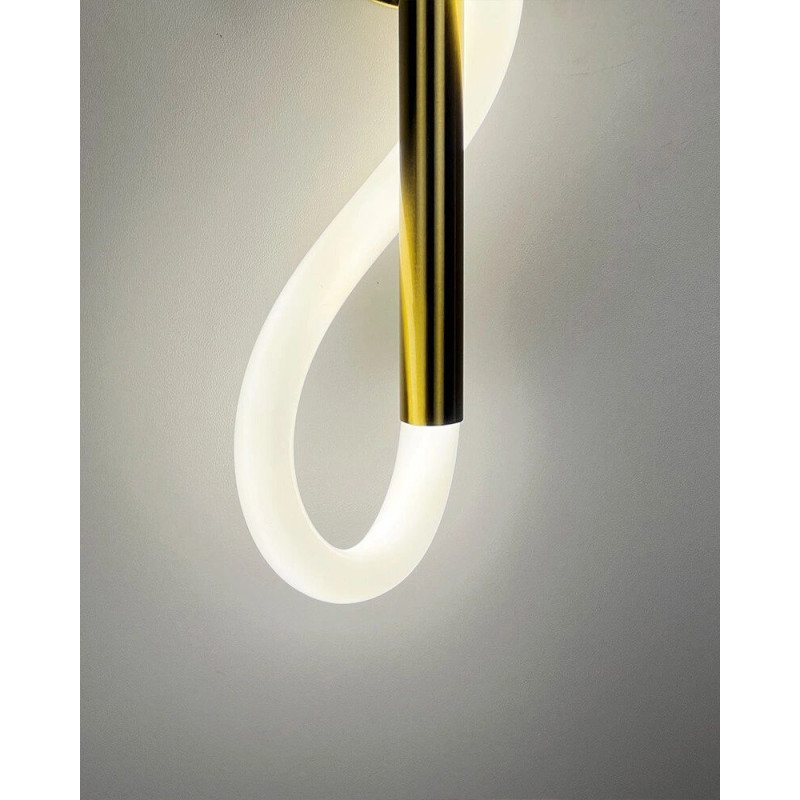 Бра, настенный светильник Line.F W203/400 AB Standard LED 1x9W 4000K IP20 латунный
