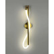Бра, настінний світильник Line.F W203/600 AB Standard LED 1x12W 4000K IP20 латунний