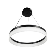 Підвісний світильник, люстра Line.F YO18-500 BK LED 1x42W 3000K/4500K/6000K IP20 чорний