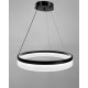 Подвесной светильник, люстра Line.F YO18-500 BK LED 1x42W 3000K/4500K/6000K IP20 черный