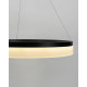 Подвесной светильник, люстра Line.F YO18-500 BK LED 1x42W 3000K/4500K/6000K IP20 черный