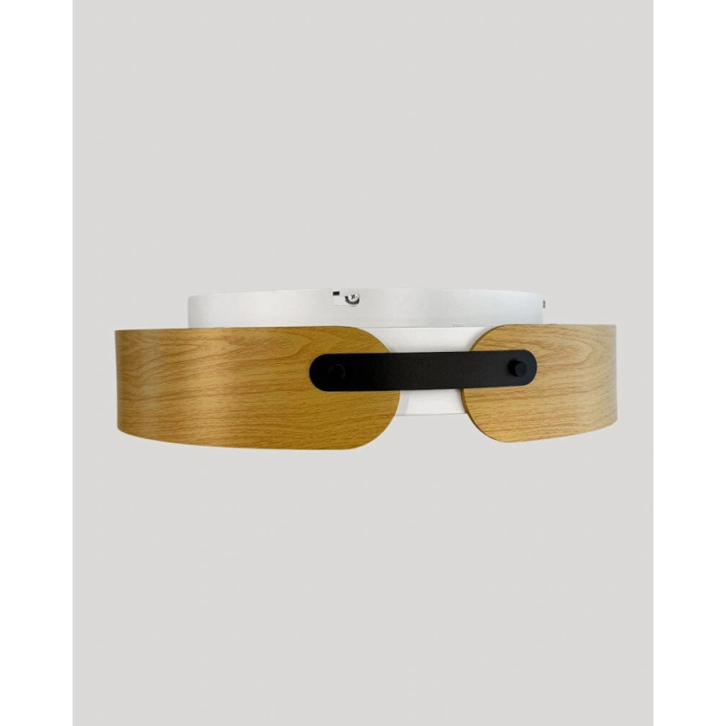 Світильник стельовий Line.F 1907C-480 WT+Wood LED 1x74W 3000K/4500K/6000K IP20 бежевий