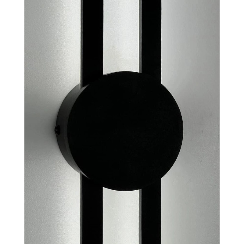 Бра, настінний світильник Line.F WB39/800 BK LED 1x16W 4000K IP20 чорний
