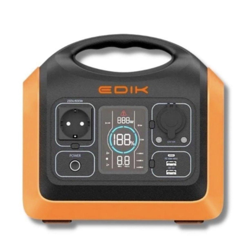 Портативная зарядная станция - EDIK 600W - (18 6000 мАч; 595 Втч)