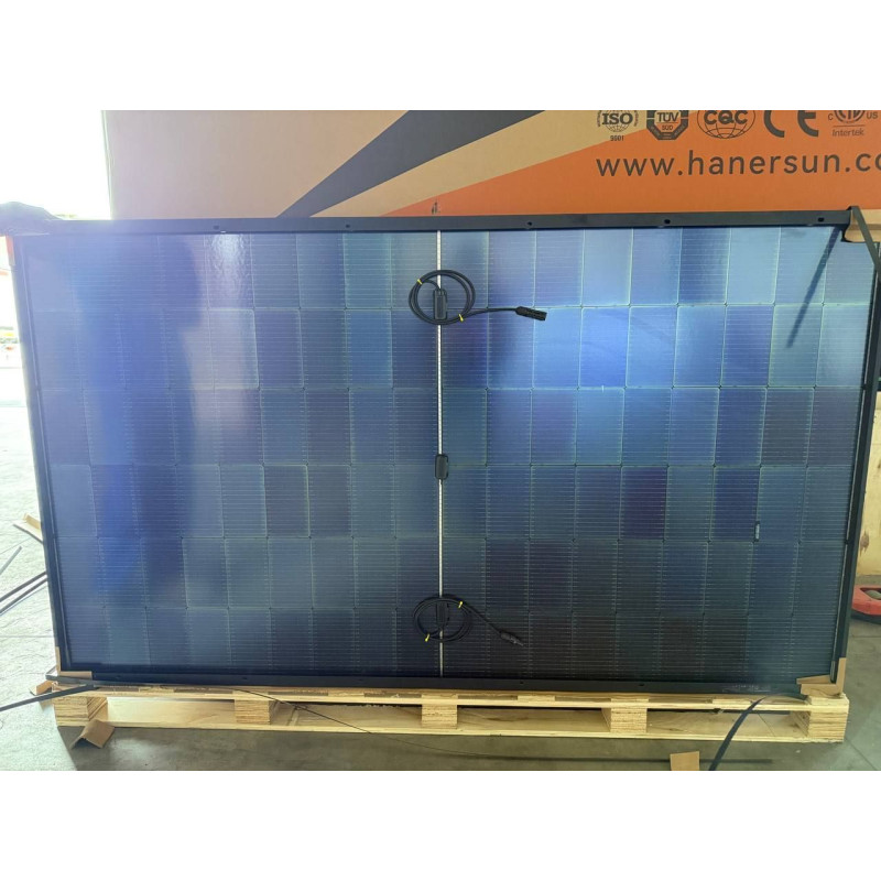 Фотоелектрична сонячна панель Hanersun HN21RN-54HT 500W bifacial, монокристалічна