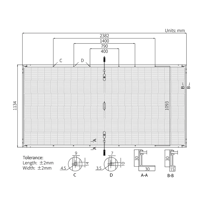 Сонячна панель на 600Вт LONGI Solar Hi-MO 7 LR5-72HGD-600M Bificial