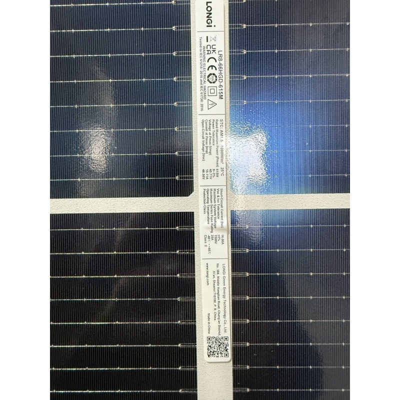 Солнечная батарея LR8-66HGD-615М LONGi BIFACIAL