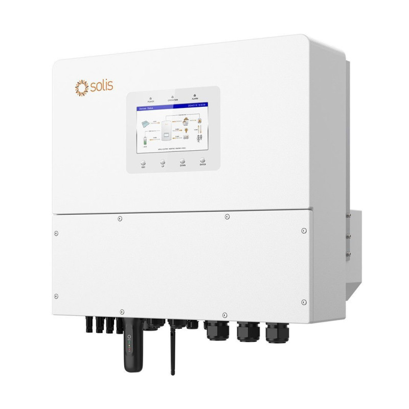 Гибридный инвертор Solis S6-EH3P20K-H 20кВт, 4 MPPT, высоковольтный, трехфазный