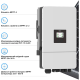 Гібридний інвертор DEYE SUN-12K-SG05LP3-EU-SM2 12kW 48V 2 MPPT Wi-Fi 220/380V Трифазний