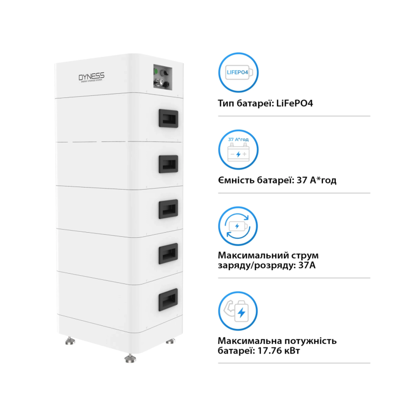 Система хранения энергии Dyness Tower T17 LiFePO4