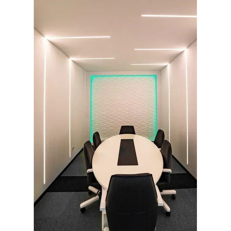 LED-профиль KLUS под шпаклевку KOZEL, 2 метра (KLUS_A06454N_2)