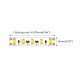 LED лента COLORS 120-2835-24V-IP20 9,6W 760Lm 4000K 20м (DJS120-24V-8mm-NW)