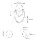 Світильник COLORS WS WALL LAMP 4000K (FK20-WS-L1500-NW)