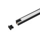 LED-профіль врізний анодований COLORS 2,5 метра (LE1410_2,5(black))