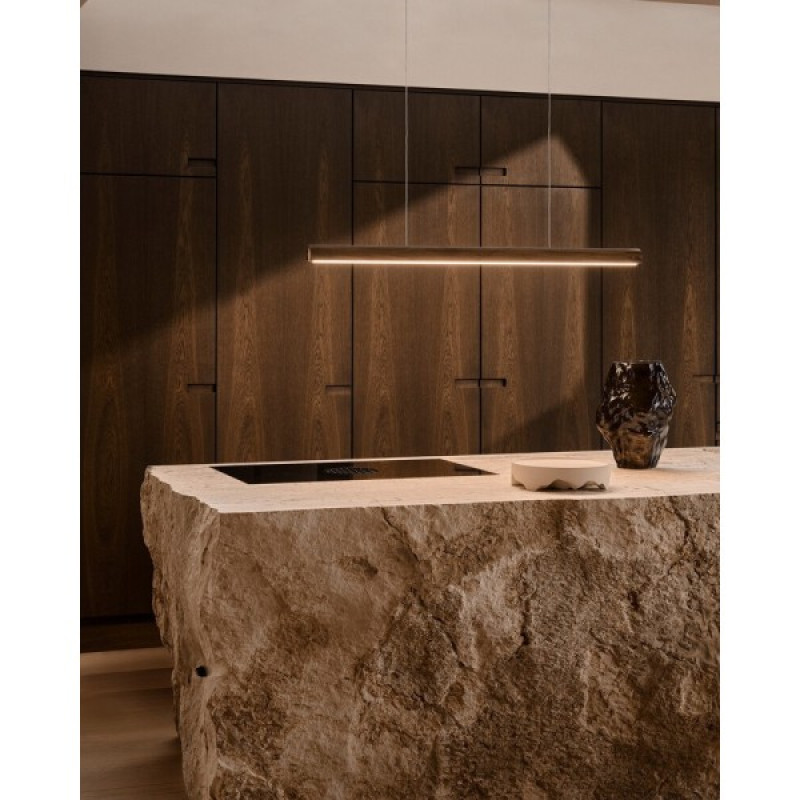 Подвесной светильник, люстра Nordlux 2620113014 Akeno LED 1x25W 3000K 1900 лм IP20 коричневый