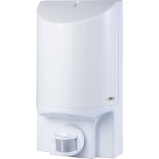 Настінний світильник E.Next e.sensor.lum.52.e27.white(білий) з датчиком руху 180° IP44 білий (s061024)