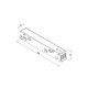 Соединитель линейный Kloodi KDMG-ZM 180 WH 48V белый
