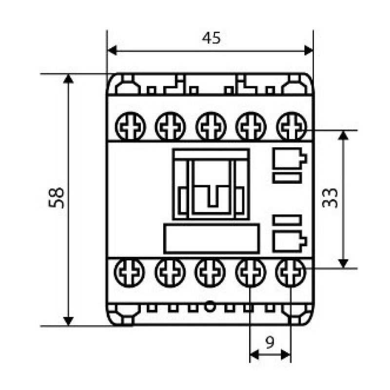 Мініконтактор Аско-Укрем ПМ 0-09-10 B7 24В LC1-K0910 (A0040010131)