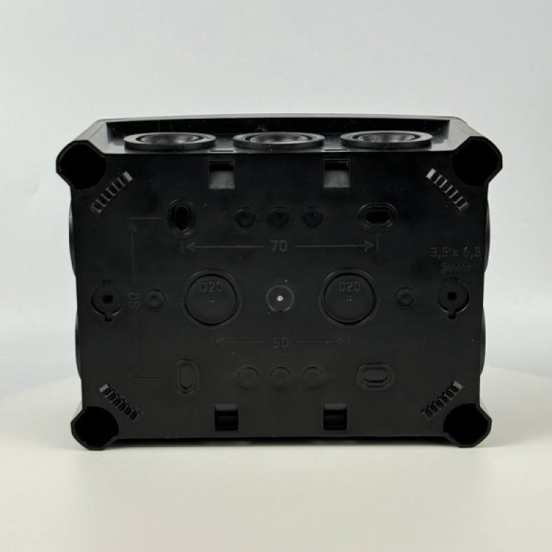 Коробка распределительная СКИМ K160B 163х123х68 черная IP66 ( B1102013 )