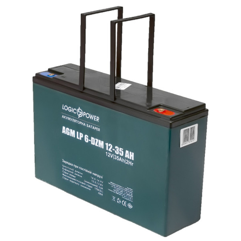 Тяговий акумулятор свинцево-кислотний LogicPower LP9335 LP 6-DZM-35
