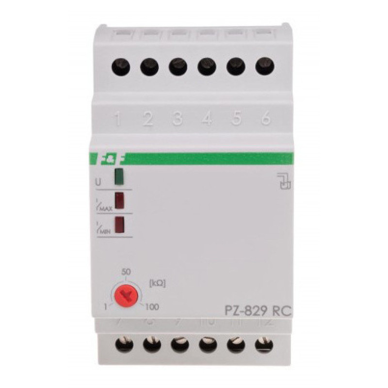 Реле уровня жидкости F&F PZ-829RC-B 230В 2х16А