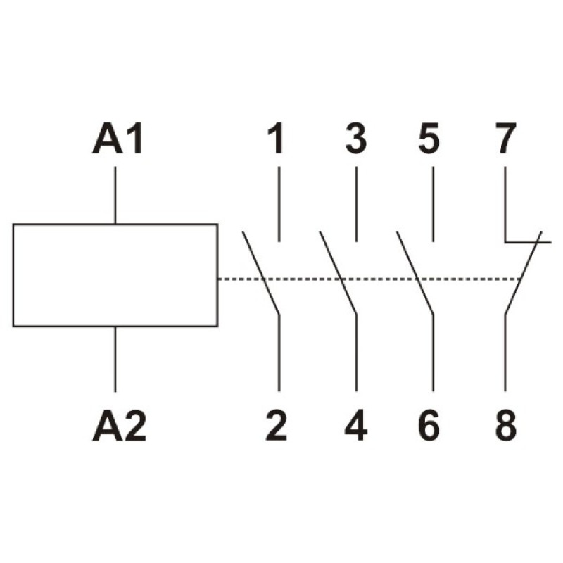 Контактор Promfactor MCF3 40A 3NO 1NC 230В (MCF34031230)