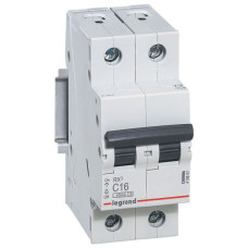 Автоматический выключатель RX³ 4,5кА 16А 2п C, Legrand