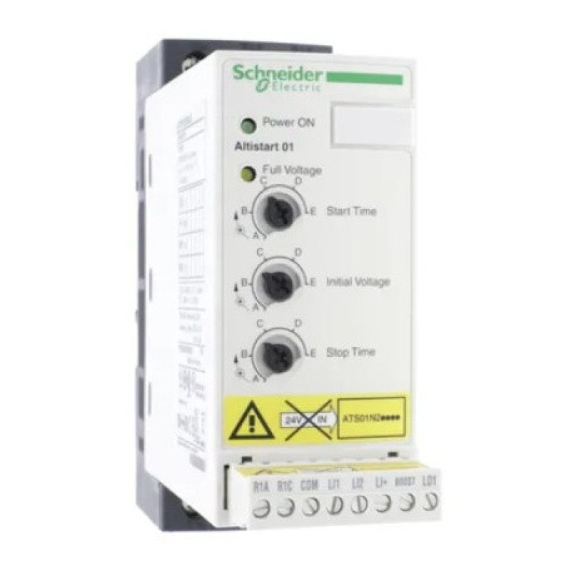 Пристрій плавного пуску Schneider Electric ATS01N206QN ATS01 6A 400В
