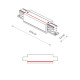Соединитель Nowodvorski 8708 CTLS Power Straight Connector IP20 черный