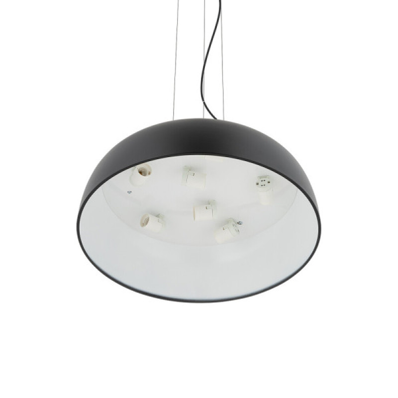Підвісний світильник, люстра Nowodvorski 311230 Satellite M E27 7x25W IP20 чорний