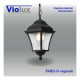 Светильник садово-парковый Violux Paris-H черный 60W Е27 IP44 ( 500090 )