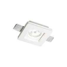 Гипсовый точечный светильник Ideal Lux 150291 Samba GU10 1x35W IP20 белый