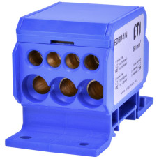 Розподільний блок ETI 001102410 EDBM-1/N (160А 1x4-50; 3x2.5-25; 4x2.5-16)