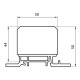 Распределительный блок ETI 001102410 EDBM-1/N (160А 1x4-50; 3x2.5-25; 4x2.5-16)