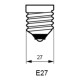 Светодиодная лампа Osram 4052899973404 VALUE A75 10.5Вт 1055Лм 4000К E27
